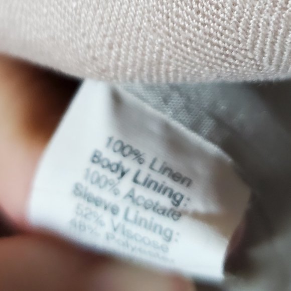 J. Crew Factory Linen Jacket - Picture 5 of 5